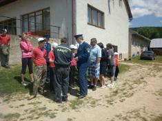 Jarné kolo hry "Plameň" - súťaž mladých hasičov - Braväcovo 26.5.2012