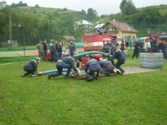 "O pohár starostu obce Čierny Balog" - súťaž hasičských družstiev v požiarnom útoku 21.7.2012