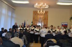 Oslavy 70.výročia oslobodenia obce Hronec